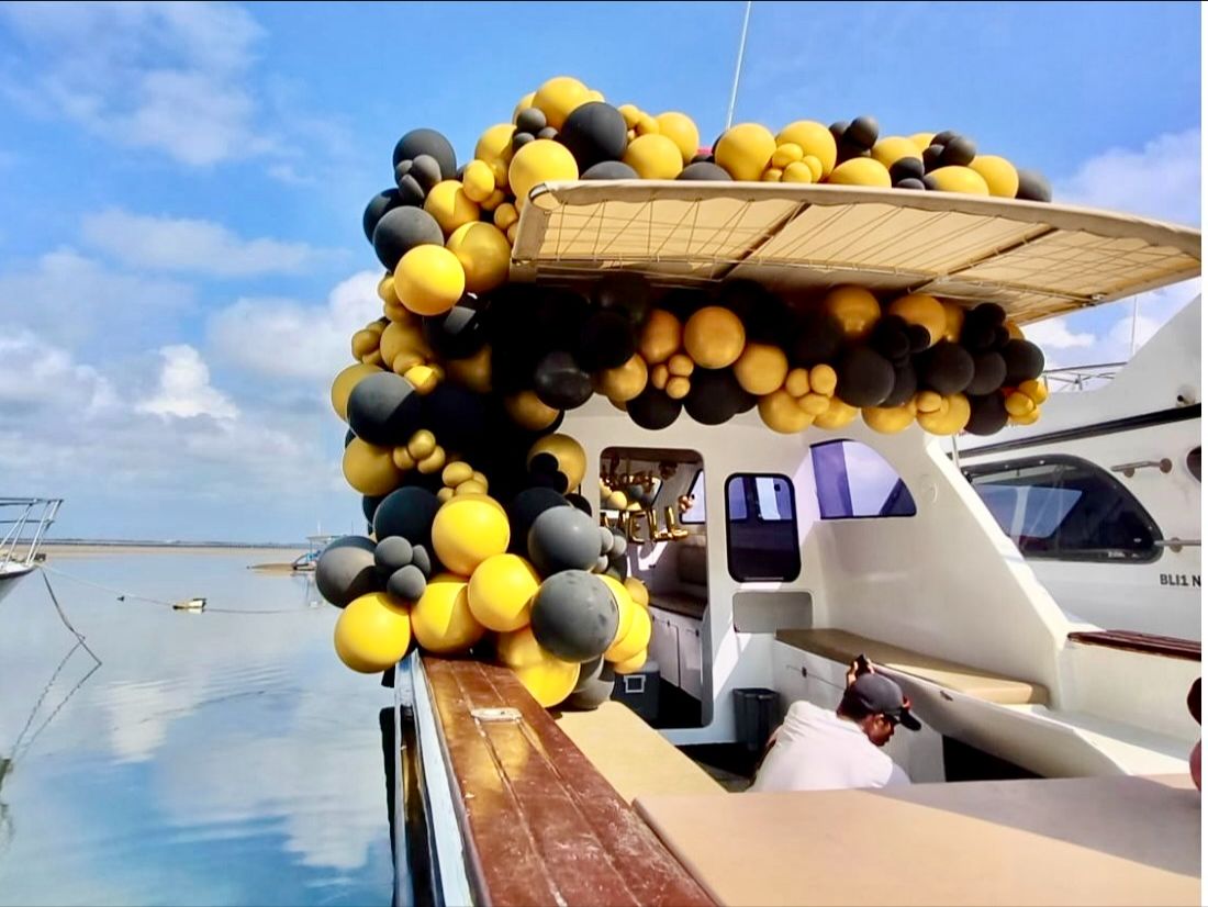 Boat Decor for birhtday party